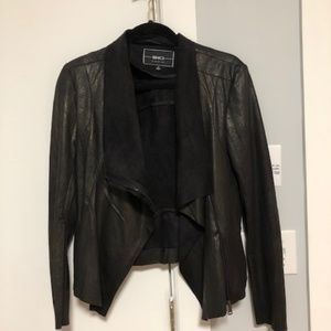 Faux leather BNCI black jacket